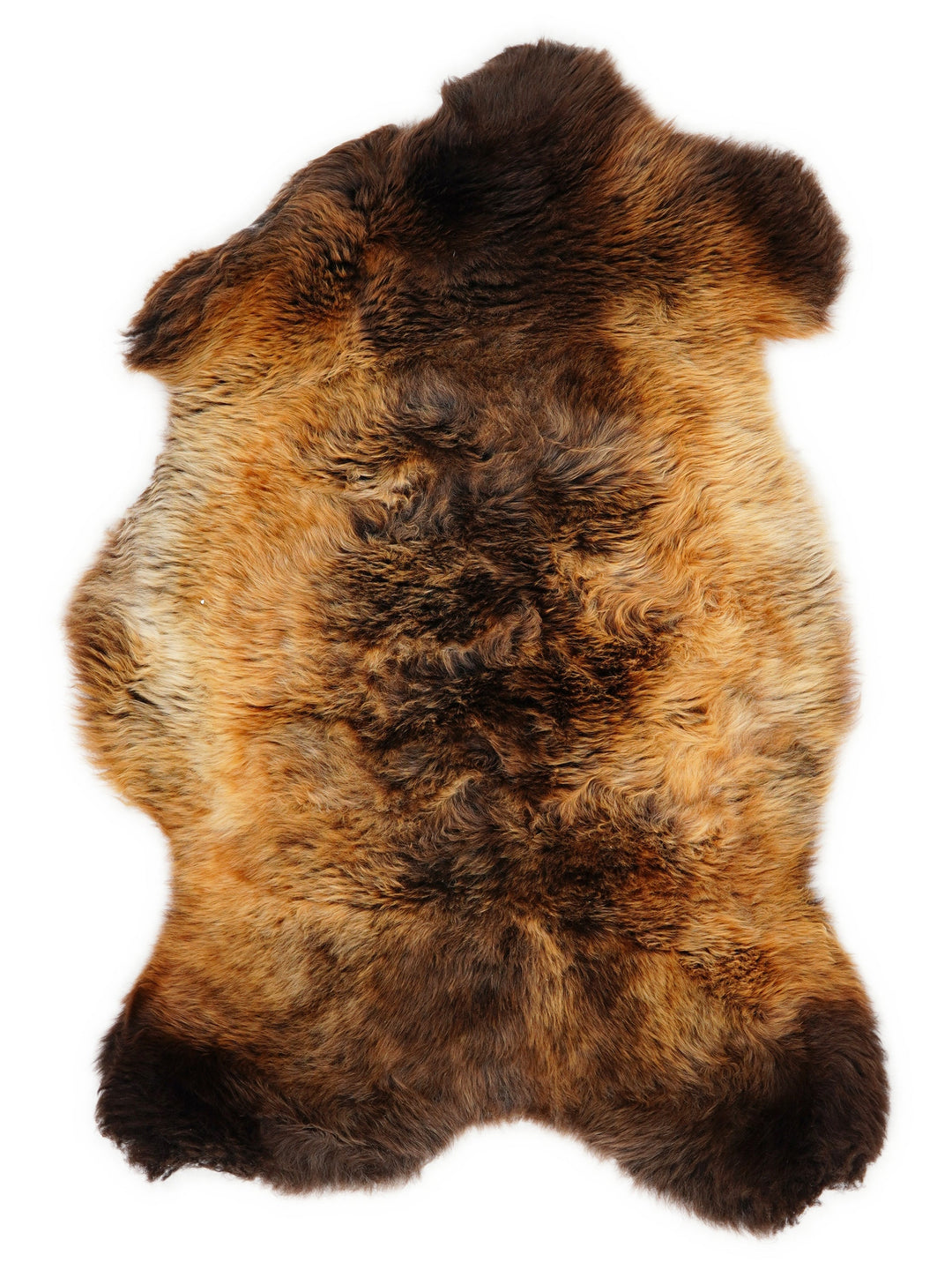 Multicoloured Sheepskin Rug M