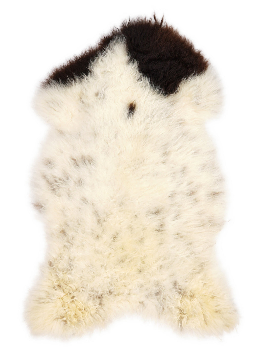 Multicoloured Sheepskin Rug XL