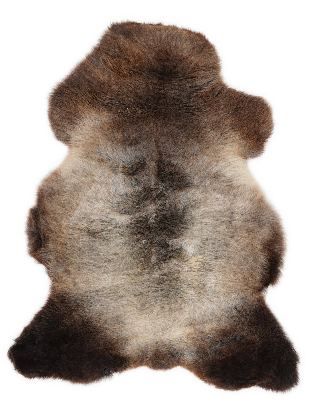 Multicoloured Sheepskin Rug L