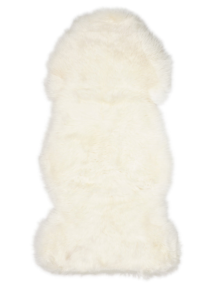 New Zealand sheepskin rug 140 cm – White